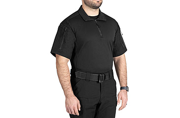 Image of First Tactical V2 Responder Short Sleeve Shirt - Men's, Tall, Black, 3XL, 112024-019-3XL-T