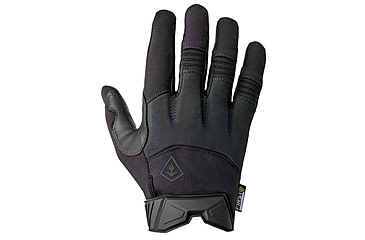 Image of First Tactical Mens Mid Wt. Padded Glove, Black, Small 150005-019-S