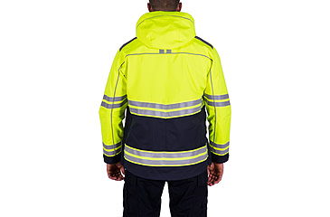 Image of First Tactical Mens Tactix High-Vis Parka, Midnight Navy, S Regular 118505-729-S-R