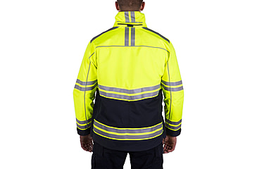 Image of First Tactical Mens Tactix High-Vis Parka, Midnight Navy, S Regular 118505-729-S-R