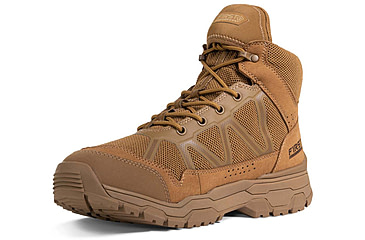 Image of First Tactical Operator Mid 5in Boots - Mens, Coyote Brown, 4, Regular, 165061-060-4-R