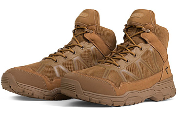 Image of First Tactical Operator Mid 5in Boots - Mens, Coyote Brown, 4, Regular, 165061-060-4-R