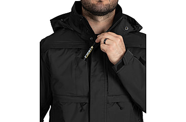 Image of First Tactical Outer Shell Parka - Mens, Tall, Black, 4XL, 118519-019-4XL-T
