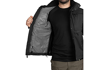 Image of First Tactical Outer Shell Parka - Mens, Tall, Black, 4XL, 118519-019-4XL-T