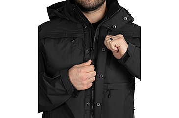 Image of First Tactical Outer Shell Parka - Mens, Tall, Black, 4XL, 118519-019-4XL-T