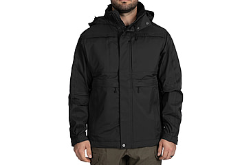 Image of First Tactical Outer Shell Parka - Mens, Tall, Black, 4XL, 118519-019-4XL-T