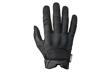 Image of First Tactical Padded Knuckle Glove, Black, Small 150007-019-S