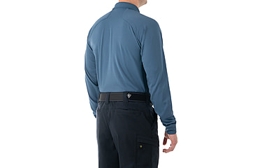 Image of First Tactical Performance Long Sleeve Polo - Mens, French Blue, Regular/3XL, 111503-484-3XL