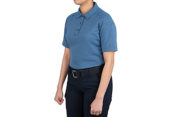 Image of First Tactical Performance Short Sleeve Polo - Womens, French Blue, Large, 122509-484-L