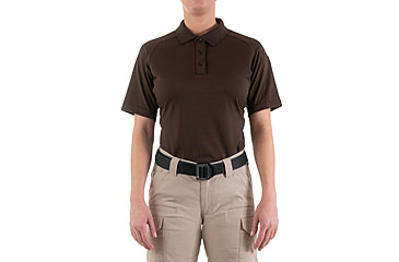 Image of First Tactical Performance Short Sleeve Polo - Womens, Kodiak Brown, 3XL, 122509-182-3XL