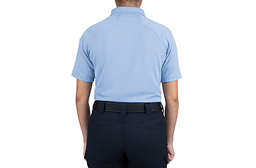 Image of First Tactical Performance Short Sleeve Polo - Womens, Medium Blue, 3XL, 122509-781-3XL