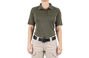 Image of First Tactical Performance Short Sleeve Polo - Womens, OD Green, Extra Small, 122509-830-XS
