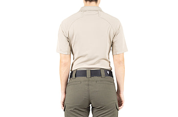 Image of First Tactical Performance Short Sleeve Polo - Womens, Silver Tan, Small, 122509-065-S