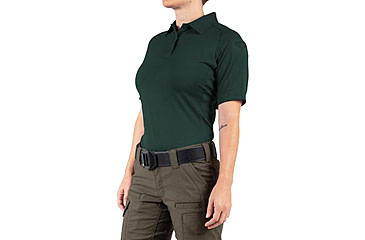 Image of First Tactical Performance Short Sleeve Polo - Womens, Spruce Green, Extra Large, 122509-812-XL