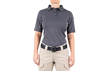 Image of First Tactical Performance Short Sleeve Polo - Womens, Wolf Grey, 2XL, 122509-036-XXL