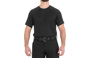 Image of First Tactical Performance Short Sleeve T-Shirt - Mens, Black, Regular/4XL, 112503-019-4XL