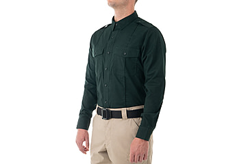 Image of First Tactical Pro Duty Long Sleeve Shirt - Mens, Spruce Green, Tall/3XL, 111011-812-3XL-T