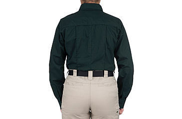 Image of First Tactical Pro Duty Long Sleeve Shirt - Womens, Spruce Green, 2XL, 121011-812-XXL-R