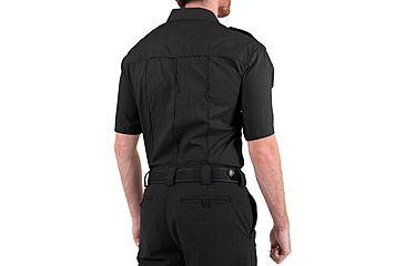 Image of First Tactical Pro Duty Short Sleeve Shirt - Mens, Regular, Black, Medium, 112001-019-M-R