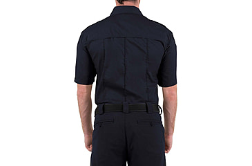 Image of First Tactical Pro Duty Short Sleeve Shirt - Mens, Regular, Midnight Navy, Medium, 112001-729-M-R