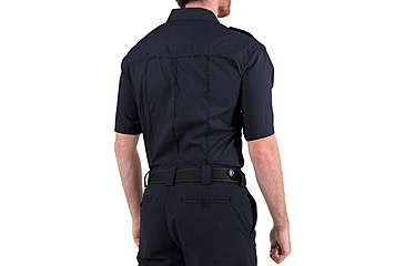 Image of First Tactical Pro Duty Short Sleeve Shirt - Mens, Regular, Midnight Navy, Medium, 112001-729-M-R