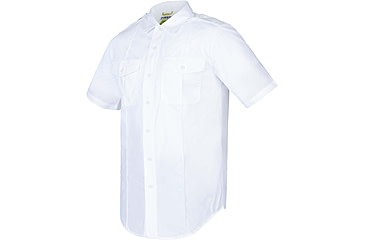 Image of First Tactical Pro Duty Short Sleeve Shirt - Mens, White, Tall/3XL, 112001-010-3XL-T