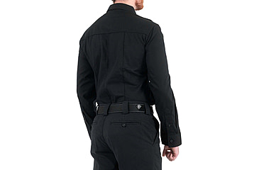 Image of First Tactical Pro Duty Unifrom Long Sleeve Shirt - Mens, Regular, Black, 3XL, 111011-019-3XL-R