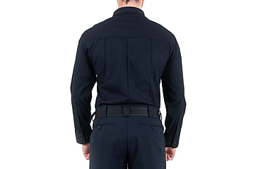 Image of First Tactical Pro Duty Unifrom Long Sleeve Shirt - Mens, Regular, Midnight Navy, 2XL, 111011-729-XXL-R