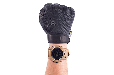 Image of First Tactical Slash &amp; Flash Protective Knuckle Glove, Black, Large, 150012-019-L