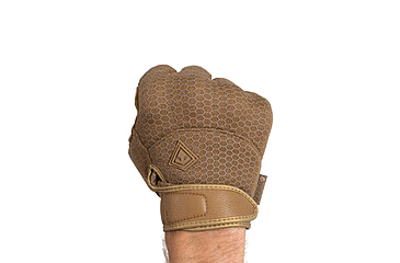 Image of First Tactical Slash &amp; Flash Protective Knuckle Glove, Coyote, Medium, 150012-060-M