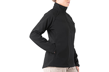 Image of First Tactical Softshell Job Shirt - Womens, Black, 2XL, R, 128508-019-XXL-R