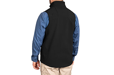 Image of First Tactical Softshell Vest - Mens, Regular, Black, Extra Large, 118004-019-XL-R