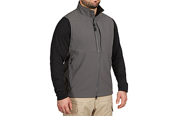 Image of First Tactical Softshell Vest - Mens, Regular, Wolf Grey, Small, 118004-036-S-R