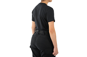 Image of First Tactical Tactic Cotton Short Sleeve Tee - Women's, Black, Large, 122501-019-L