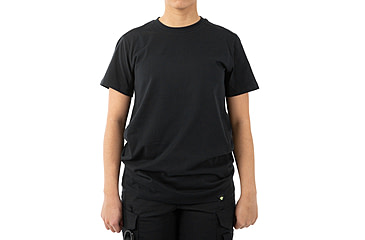 Image of First Tactical Tactic Cotton Short Sleeve Tee - Womens, Black, Large, 122501-019-L