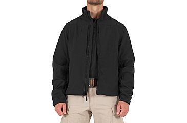 Image of First Tactical Tactics Softshell Short Jacket - Mens, Black, Regular, 5X-Large, 118503-019-5XL