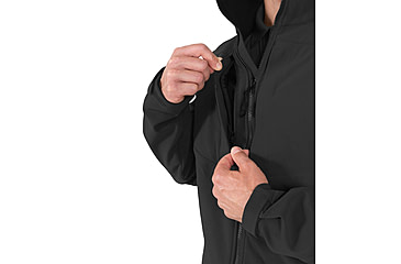 Image of First Tactical Softshell Short Jacket - Men's, Regular, Black, 5XL, 118503-019-5XL-R