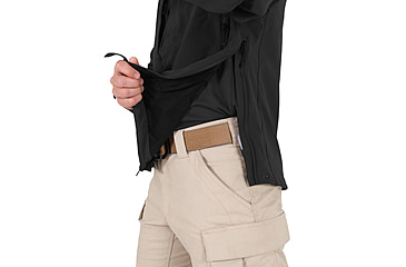 Image of First Tactical Tactics Softshell Short Jacket - Mens, Black, Regular, 5X-Large, 118503-019-5XL