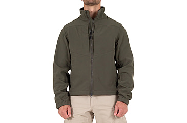 Image of First Tactical Tactics Softshell Short Jacket - Mens, OD Green, Regular, 5X-Large, 118503-830-5XL
