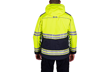 Image of First Tactical Tactix High-Vis Parka - Mens, Midnight Blue, Tall, 3X-Large, 118505-729-3XL-T