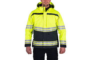 Image of First Tactical Tactix High-Vis Parka - Mens, Midnight Blue, Tall, 3X-Large, 118505-729-3XL-T