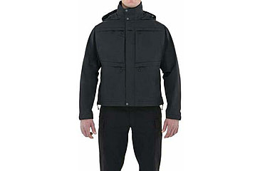 Image of First Tactical Tactix Shell Jacket - Mens, Black, Small, 118520-019-S-R