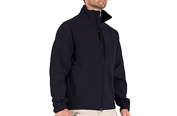 Image of First Tactical Tactix Softshell Jacket - Men's, Tall, Midnight Navy, 3XL, 118501-729-3XL-T