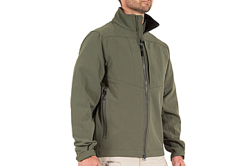 Image of First Tactical Tactix Softshell Jacket - Mens, OD Green, 2XL, R, 118501-830-XXL-R