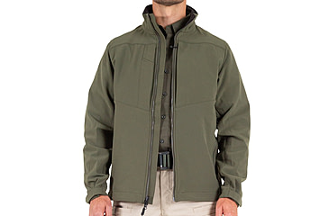Image of First Tactical Tactix Softshell Jacket - Mens, OD Green, Regular, 5X-Large, 118501-830-5XL-R