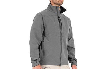 Image of First Tactical Tactix Softshell Jacket - Men's, Regular, Wolf Grey, 5XL, 118501-036-5XL-R