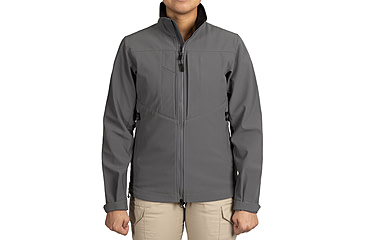 Image of First Tactical Tactix Softshell Jacket - Women's, Regular, Wolf Grey, Large, 128501-036-L-R