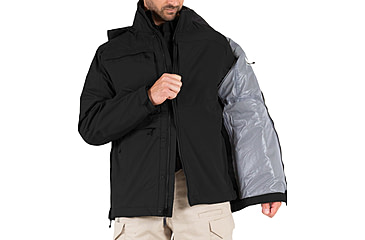 Image of First Tactical Tactix System Parka - Mens, Black, 5X-Large, 118500-019-5XL-R