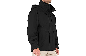 Image of First Tactical Tactix System Parka - Mens, Tall, Black, Large, 118500-019-L-T
