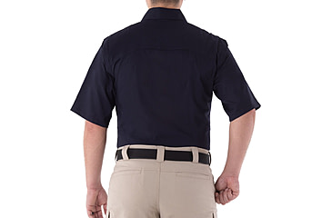 Image of First Tactical V2 BDU Short Sleeve Shirt - Mens, Midnight Navy, 2XL, R, 112009-729-XXL-R
